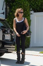 KATE BECKINSALE Leaves a Gym in Los Angeles 08/16/2018