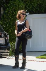 KATE BECKINSALE Leaves a Gym in Los Angeles 08/16/2018