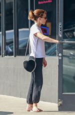 KATE MARA at a Nail Salon in Los Angeles 08/26/2018