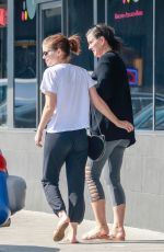 KATE MARA at a Nail Salon in Los Angeles 08/26/2018