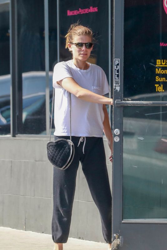 KATE MARA at a Nail Salon in Los Angeles 08/26/2018