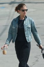 KATE MARA Out with Her Dogs in Los Angeles 08/25/2018