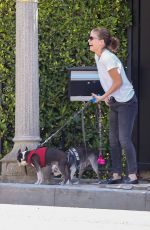 KATE MARA Walks Her Fogs Out in Los Angeles 08/28/2018