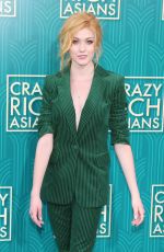KATHERINE MCNAMARA at Crazy Rich Asians Premiere in Los Angeles 08/07/2018