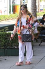 KATHRYN NEWTON Out Shopping in Beverly Hills 08/20/2018