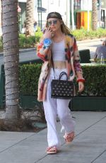KATHRYN NEWTON Out Shopping in Beverly Hills 08/20/2018