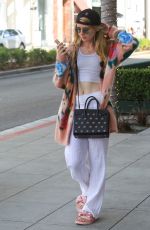 KATHRYN NEWTON Out Shopping in Beverly Hills 08/20/2018