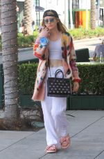 KATHRYN NEWTON Out Shopping in Beverly Hills 08/20/2018
