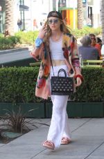 KATHRYN NEWTON Out Shopping in Beverly Hills 08/20/2018