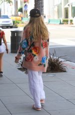 KATHRYN NEWTON Out Shopping in Beverly Hills 08/20/2018