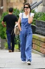 KATIE HOLMES Out and About in New York 08/13/2018