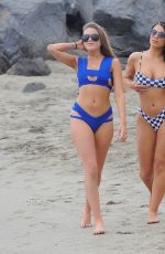 KATIE SALMON and INDIA JENNINGS in Bikinis at a Beach in Ibiza 07/24/2018