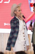 KATY PERRY Promotes Witness Tour in Brisnabe 08/10/2018