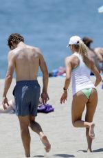 KELLY ROHRBACH in Bikini on the Beach in Malibu 08/01/2018