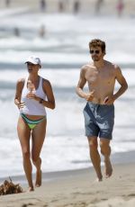 KELLY ROHRBACH in Bikini on the Beach in Malibu 08/01/2018
