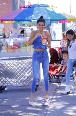 KENDALL JENNER in Jeans Out in Los Angeles 08/21/2018