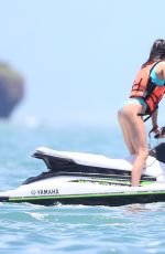 KENDALL JENNER Jet Skiing in Puerto Vallarta 08/12/2018