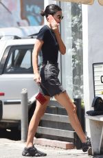 KENDALL JENNER Out for Lunch at Alfred Coffee in West Hollywood 08/15/2018