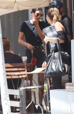KENDALL JENNER Out for Lunch at Alfred Coffee in West Hollywood 08/15/2018