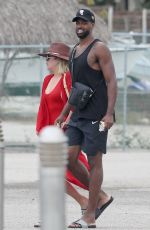 KHLOE KARDASHIAN on Vacation in Mexico 08/14/2018