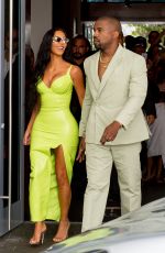 KIM KARDASHIAN Arrives at 2 Chainz Wedding in Miami 08/18/2018