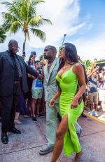 KIM KARDASHIAN Arrives at 2 Chainz Wedding in Miami 08/18/2018