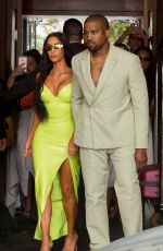 KIM KARDASHIAN Arrives at 2 Chainz Wedding in Miami 08/18/2018