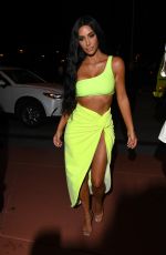 KIM KARDASHIAN Heading to a Party in Miami 08/17/2018