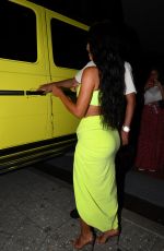 KIM KARDASHIAN Heading to a Party in Miami 08/17/2018
