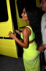 KIM KARDASHIAN Heading to a Party in Miami 08/17/2018