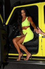 KIM KARDASHIAN Heading to a Party in Miami 08/17/2018