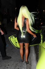 KIM KARDASHIAN Out for Dinner in Miami 08/16/2018