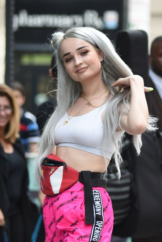 KIM PETRAS at AOL Build in New York 08/16/2018