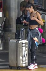 KIM TURNBULL Arrives at Airport in Barbados 08/09/2018