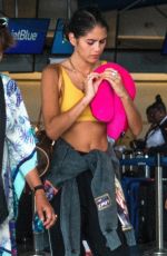 KIM TURNBULL at Airport in Barbados 08/16/2018