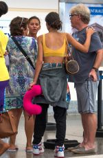 KIM TURNBULL at Airport in Barbados 08/16/2018