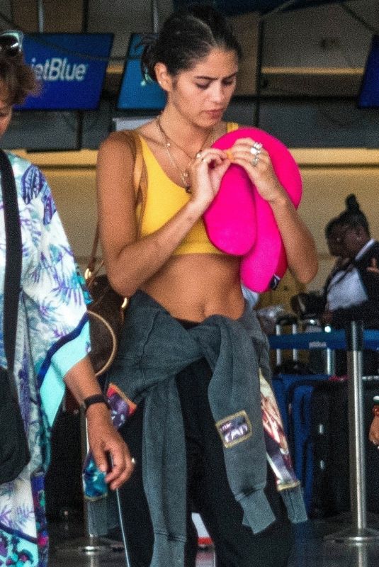 KIM TURNBULL at Airport in Barbados 08/16/2018