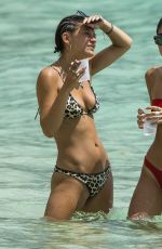 KIM TURNBULL in Bikini at a Beach in Barbados 08/11/2018