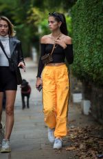 KIM TURNBULL Out and About in London 08/21/2018