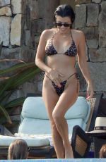 KOURTNEY KARDASHIAN in Bikini in Mexico 08/23/2018