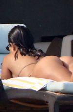 KOURTNEY KARDASHIAN in Bikini in Mexico 08/23/2018