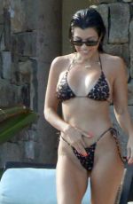 KOURTNEY KARDASHIAN in Bikini in Mexico 08/23/2018