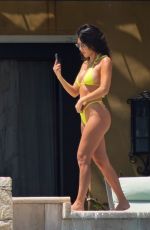 KOURTNEY KARDASHIAN in Bikini on the Beach in Mexico 08/24/2018