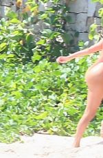 KOURTNEY KARDASHIAN in Bikini on the Beach in Mexico 08/24/2018