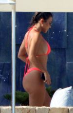KOURTNEY KARDASHIAN in Bikini on Vacation in Cabo San Lucas 08/25/2018