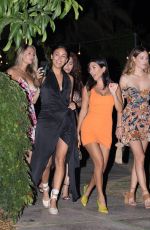 KOURTNEY KARDASHIAN Out for Dinner in Mexico 08/25/2018