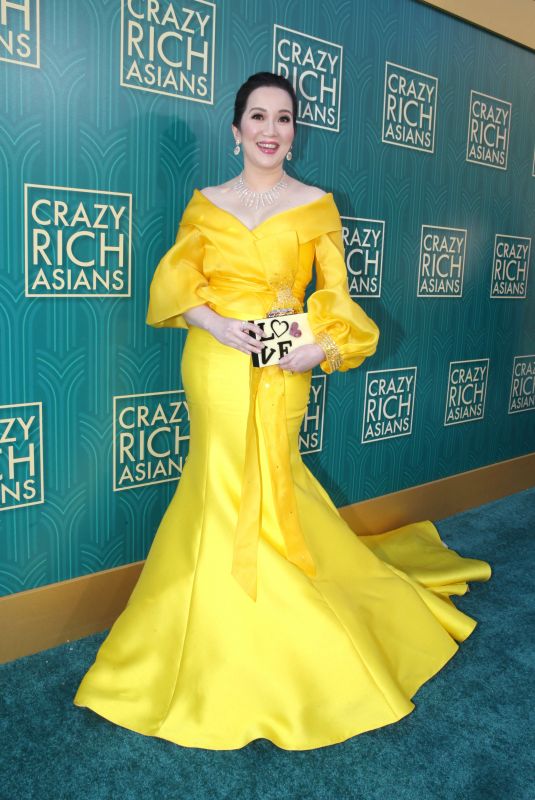 KRIS AQUINO at Crazy Rich Asians Premiere in Los Angeles 08/07/2018