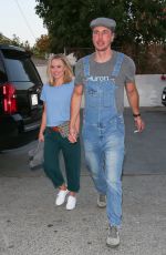 KRISTEN BELL Out in West Hollywood 08/02/2018
