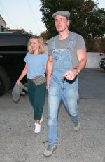 KRISTEN BELL Out in West Hollywood 08/02/2018