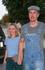 KRISTEN BELL Out in West Hollywood 08/02/2018